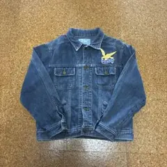 90s ヴィンテージハーレーダビッドソン　ワッペン デニムジャケット　短丈