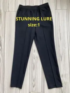 jeans ロエン ブラックパンツ サイズ30 スカル ラインストーン - メルカリ