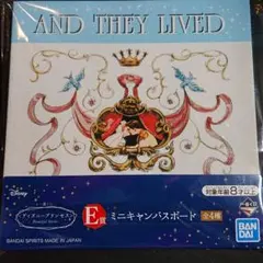 一番くじディズニープリンセス シンデレラ ミニキャンバスボード