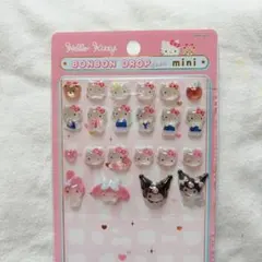 【正規品】ハローキティ マイメロ ボンボンドロップシール ミニ おすそ分け