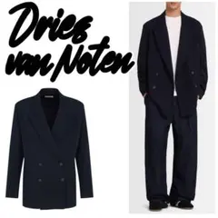 値下げ DRIES VAN NOTEN ダブル テーラードジャケット サイズ46 2026年最新】DRIES VAN NOTEN メンズ テーラードジャケットの人気