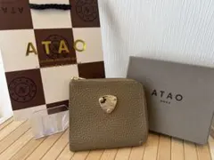 ATAO L字ファスナー財布 ミリモ　純喫茶　未使用　箱付き 新品ataoアタオ完売❗️純喫茶ミリモL字ファスナー財布スリモヴィトロ