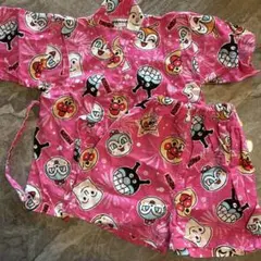 アンパンマン 甚平セット ピンク 95cmまで