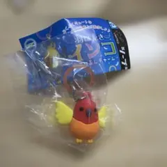 羽ばたきインコ　めじるしチャーム　コガネメキシコインコ