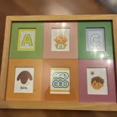 アルファベットイラストフレーム　写真フレーム