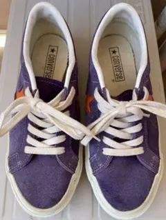 CONVERSE ワンスター　パープル スエード スニーカー