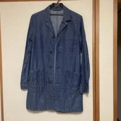 メンズ デニムコート カバーオール ジャケット