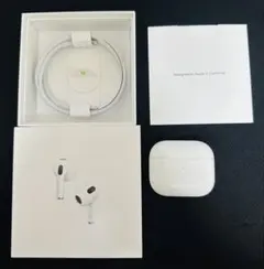 AirPods（第3世代）本体/箱付き/USBケーブル/説明書付