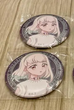 キミとアイドルプリキュア♪ キャンドル 缶バッジ 田中ぷりん 2個