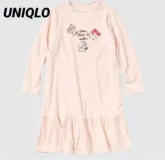 UNIQLO　ディズニー プリンセス フリースワンピース　120センチ