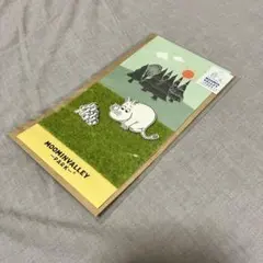 芝生ポップアップカード　ムーミンバレーパーク