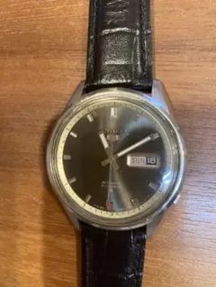 SEIKO 自動巻き時計 ブラックダイヤル