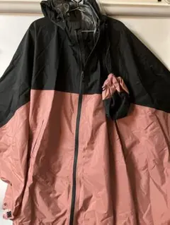 フード付き軽量　レインポンチョ　ワークマン　撥水