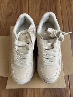 【美品】ZARA 厚底プラットフォームスニーカー