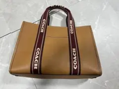 【使用数回美品！！】COACH ブラウン トートバッグ