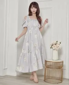herlipto Belle Jardin Chiffon Dress Sサイズ - メルカリ