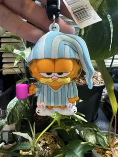Garfield パジャマ姿 キーホルダー