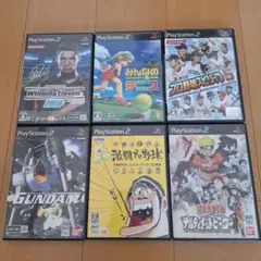 PS2 プレイステーション2 ソフト6本セット ジャンク