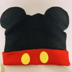 ミッキーマウス 耳付きニット帽　TDR