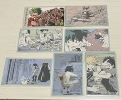 ヒロアカ　原画展　メモリアルコレクション　緑谷　爆豪　轟　オールマイト　7点