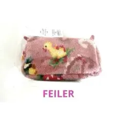 ★お値下げしました★【フェイラー】ハイジペイズリー　ポーチ　ロゴシール