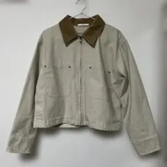 ユニクロ　ジップアップショートジャケット