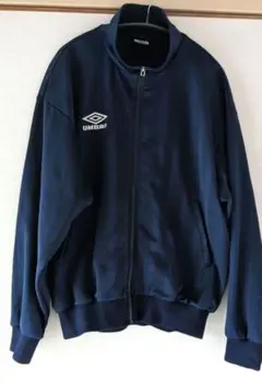 UMBRO ジャージ ネイビー　シャドーストライプ　古着