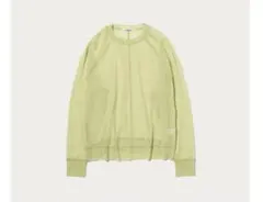 BEAUTY&YOUTH シアー トップス ライム