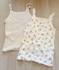 女の子用キャミソール4枚セット（110cm）