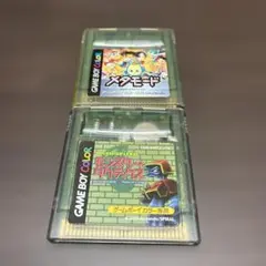 ゲームボーイカラーソフト 2本セット メタモード モンスタータクティクス