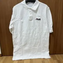 【希少】USA製 FILA（フィラ） ポロシャツ ホワイトのサムネイル