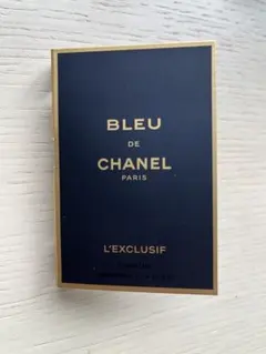 CHANEL　ブルードゥシャネル レゼクスクルジフ パルファム 香水サンプル