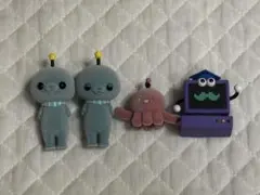 教育番組 フロッキーフィギュア ガチャガチャ タマ パウル ハカセ コンプリート