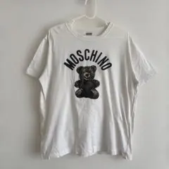 MOSCHINO ベア プリント 半袖 Tシャツ ホワイト ユニセックスのサムネイル