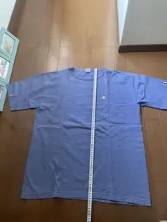 Champion 紫色スエットタイプ Tシャツ Lサイズ