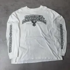 00s ハーレーダビッドソン ロンT ホワイト Hollister店限定 XL