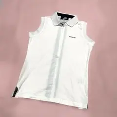 ブリーフィング ゴルフ ノースリーブワンピース XS オフホワイト 美品