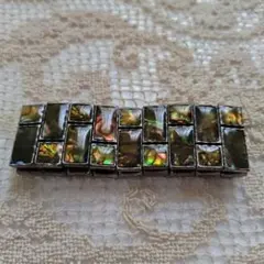 アバロンシェル モザイクブレスレット