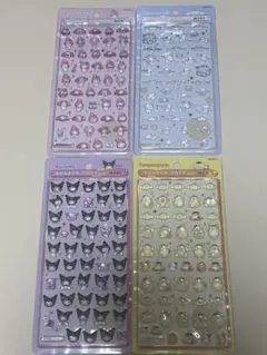 【正規品・匿名配送】サンリオ ボンボンドロップ シール ミニ 4種