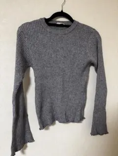 E hyphen world gallery グレー ニット Fサイズ