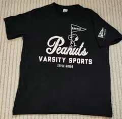 PEANUTS スヌーピー Tシャツ ブラック Oサイズのサムネイル