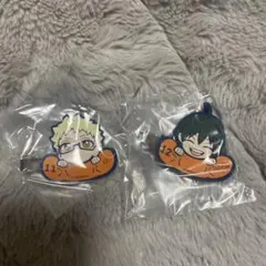 ハイキュー キャラばんちょうこう ヘアクリップ 月島蛍、山口忠　2点セット