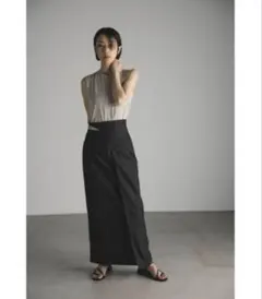 STYLEMIXER レイヤードカッティングスカートのサムネイル