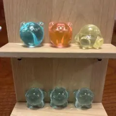 星のカービィ　クリアフィギュア６個セット