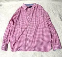 ✨希少サイズ✨ RALPH LAUREN ギンガムチェック　オーバーサイズシャツ