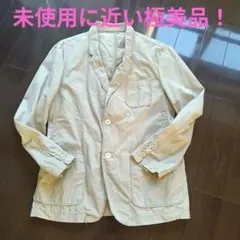 ベージュ コットンジャケット テーラードジャケット美品！