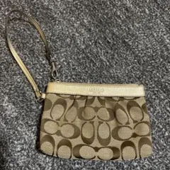 COACH コーチ シグネチャー ミニバッグ リストレット