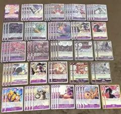 ワンピースカード　紫ドフラミンゴ　デッキ　構築　パーツ