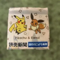 ピカチュウ　ピカチュウ&イーブイ　エコバッグ　非売品