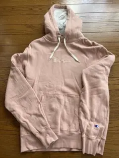 Champion フリースパーカー ピンク